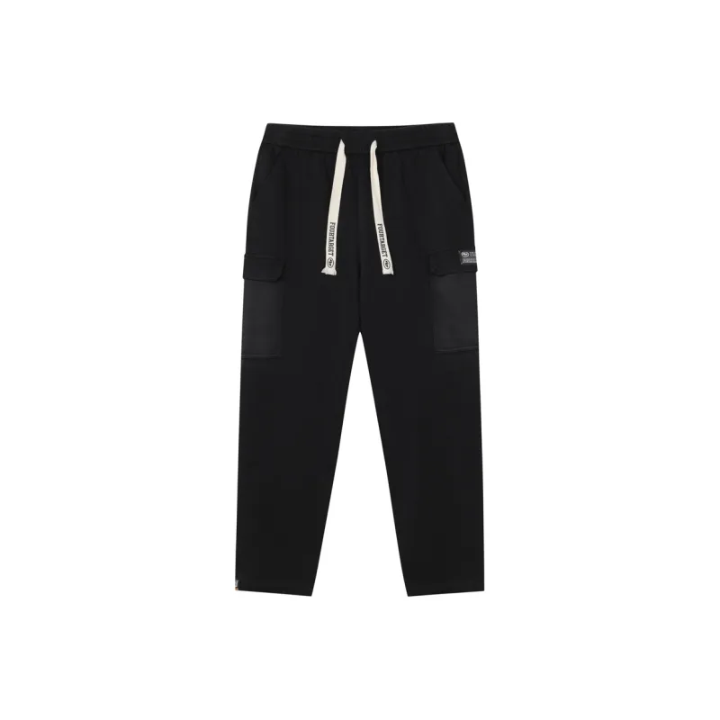 4T Casual Pants Unisex Black-0