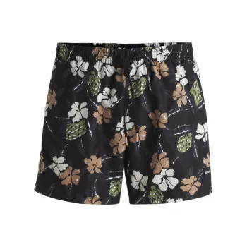 HUGO BOSS Floral print Swim Shorts