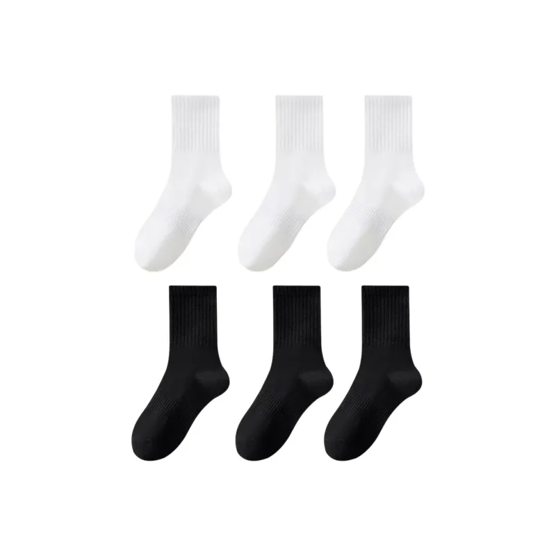 Urban Beauty Mid Calf Socks Women's 6 Pack-0