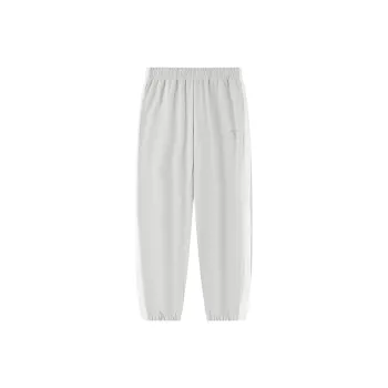 QIAODAN Casual Pants Men's Light Moss Gray/Jordan White