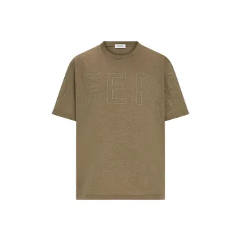 FERRAGAMO FW25 T Shirt Men's Coffee
