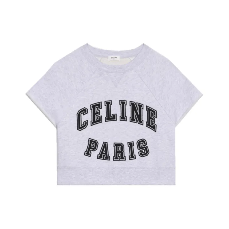 CELINE SS22 T-Shirt Women's Gray-0