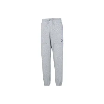 PUMA Sports Pants Men Light Gray
