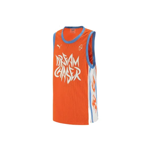 PUMA Neymar Collection Basketball Jerseys Men's Orange Red