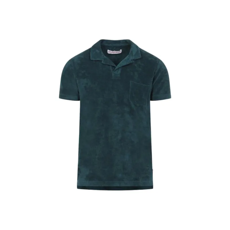 Orlebar Brown Terry Polo Shirt-0