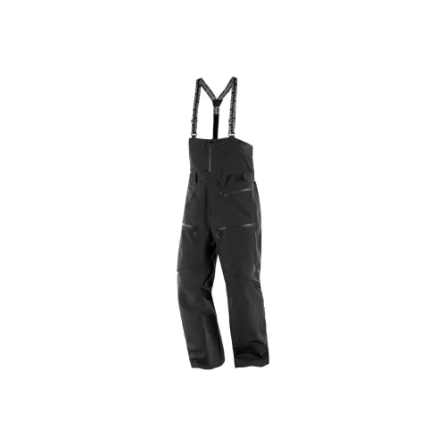SALOMON QST GORE-TEX PRO Shell Pants Ski Pants Men's Black