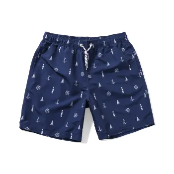 GAILANG Beach Shorts Men's Navy Blue