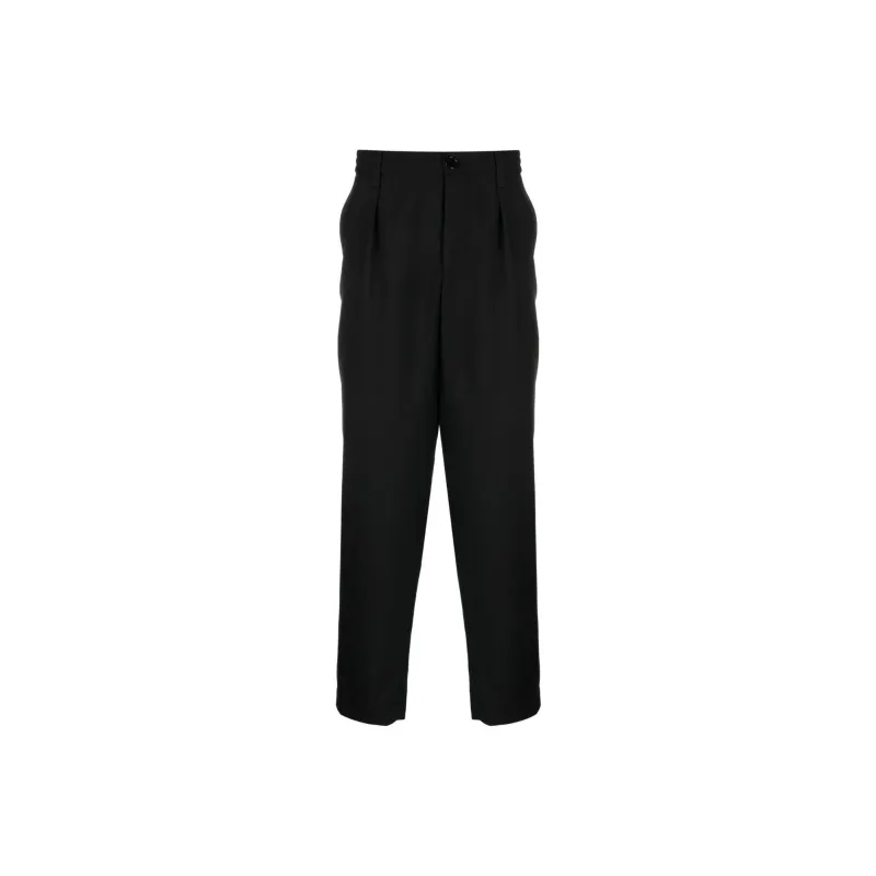 MARNI Tapered leg Wool Trousers-0