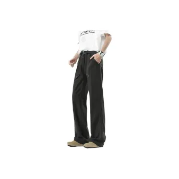 Warrior Huichao Riding The Wind Collection Casual Pants Unisex Black