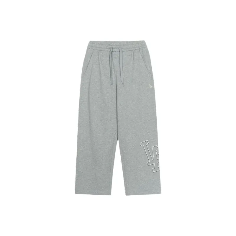 MLB Basic Mega Casual Pants Unisex Gray Mixed Color-0