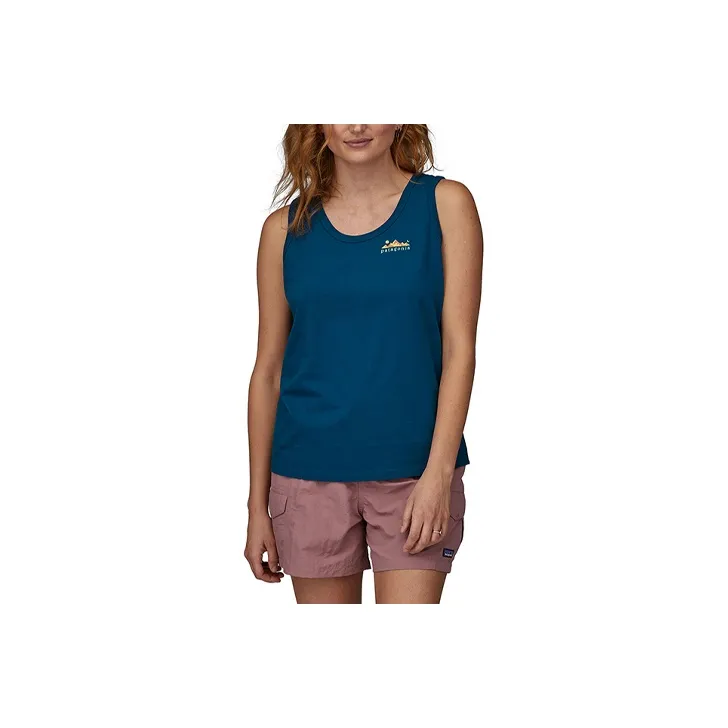 Patagonia Spirited Seasons Tank Tops Women's Blue/L MBE-0