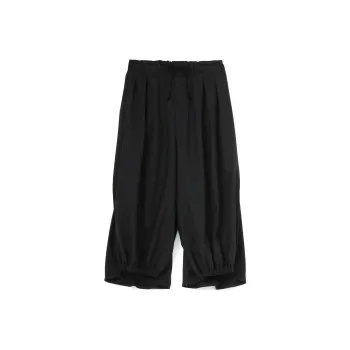 Yohji Yamamoto Ground Y Casual Pants Unisex Black
