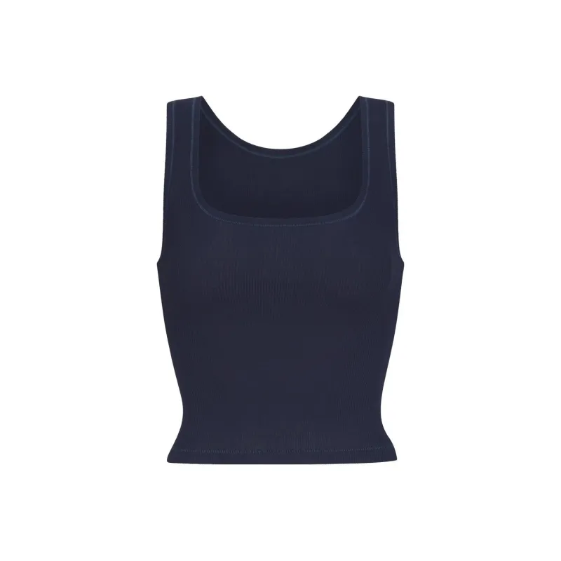 SKIMS Tank Top Women's Marine Blue/NAVY-0