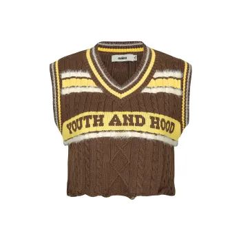 Guuka Hero Tank Tops Women's Brown