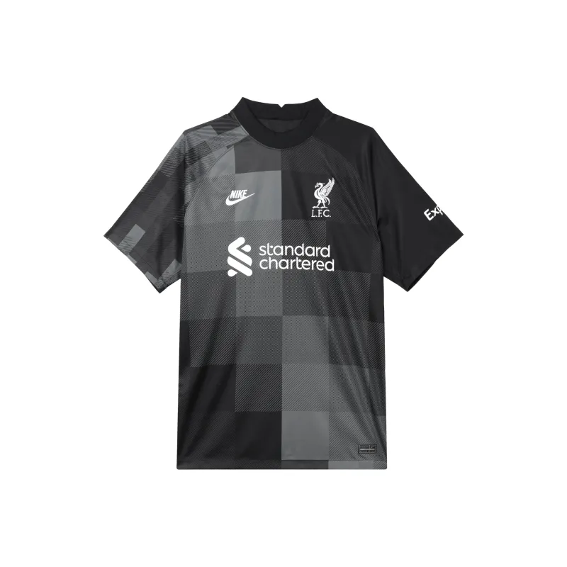 Nike Soccer Jerseys Men Black Gray Color-0