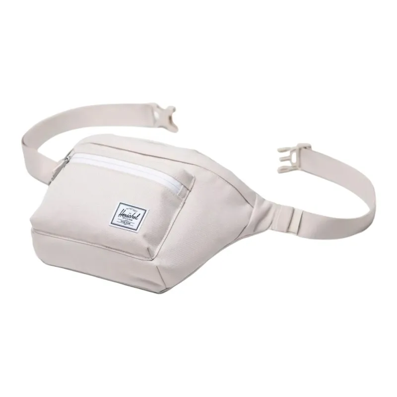 Herschel Recycled Materials One Shoulder Crossbody Fanny Pack Regular Unisex Pink White-2