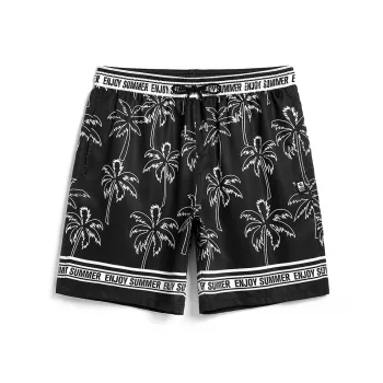 GAILANG Beach Shorts Men's Black