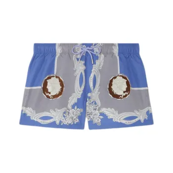 FANSIZHE SS25 Swimming Shorts Men's Blue