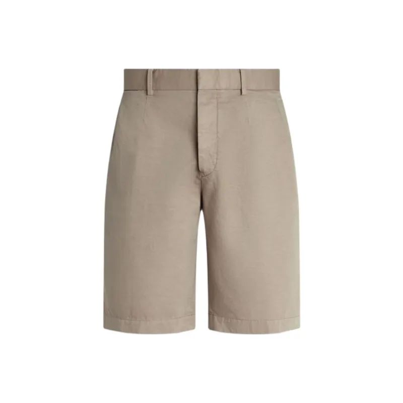 Zegna Summer Knee length Chino Shorts-0