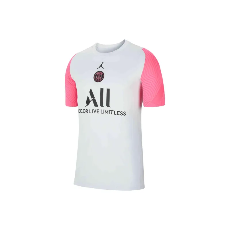 Qiaodan X Nike Soccer Jerseys Unisex Pink White-0