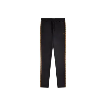 FRED PERRY Taped Track Pants Casual Pants Men's Black