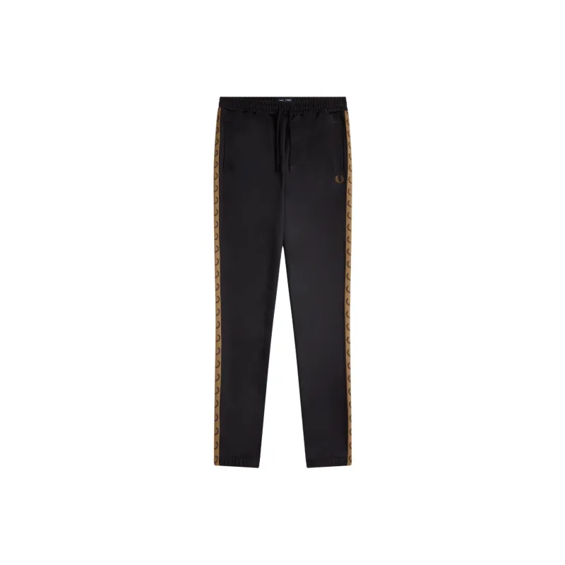 FRED PERRY Taped Track Pants Casual Pants Men's Black-0