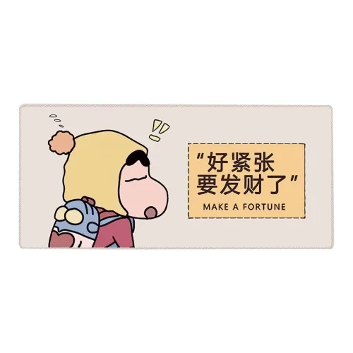 Beams Crayon Shin Chan Mouse Pad Extra Large For Boys And Girls, Cute Cartoon Anime Design Computer Keyboard Mat