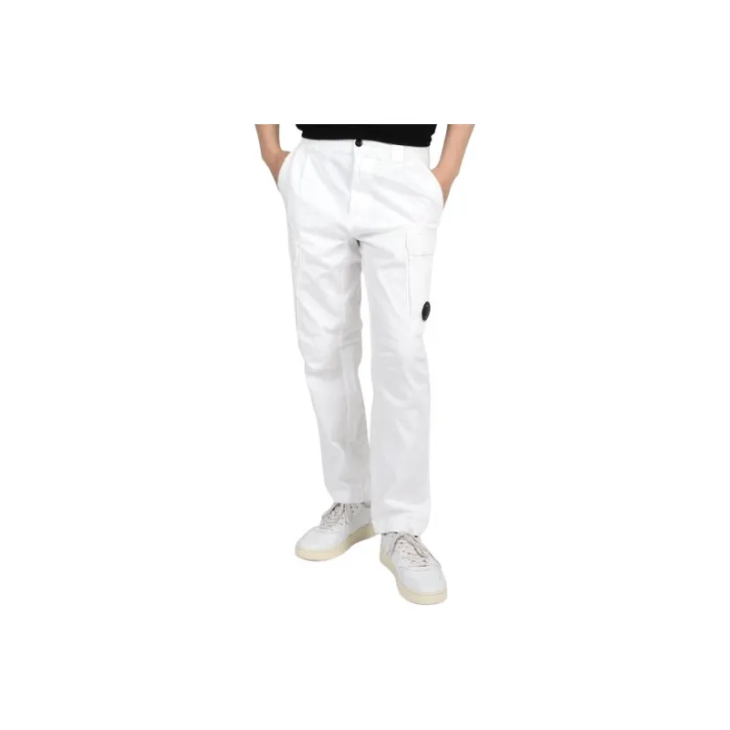 C.P.Company Casual Pants Men's Pure White-0