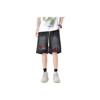CHARLIE GOLF Denim Shorts Unisex