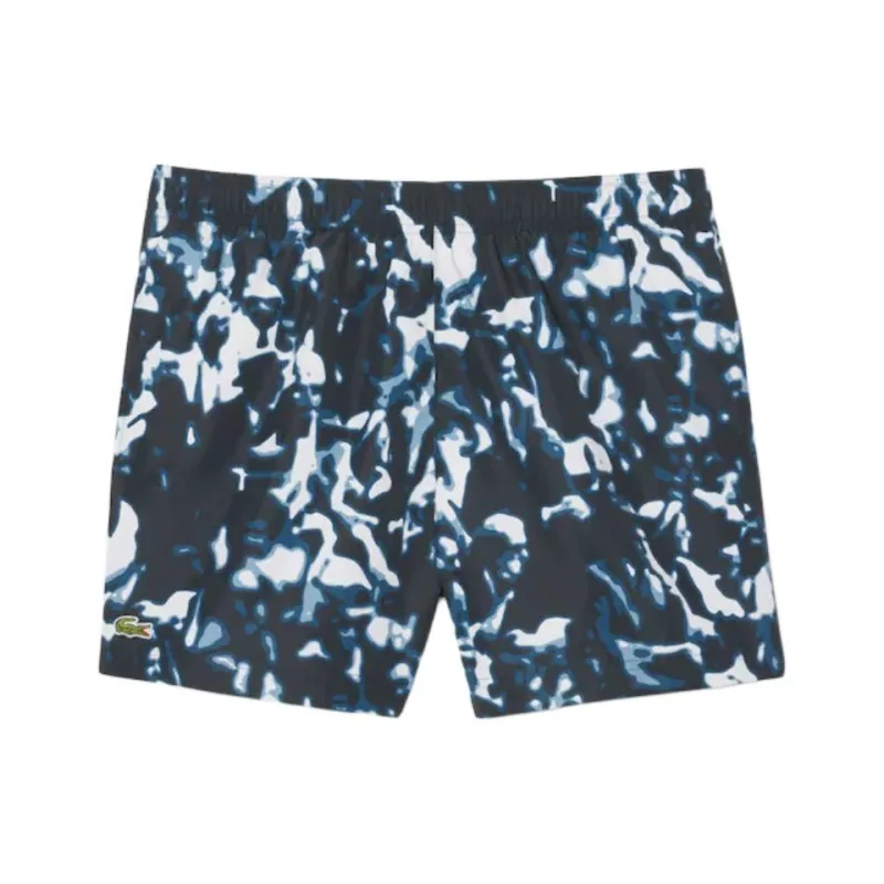 LACOSTE Abstract print Swim Shorts-0