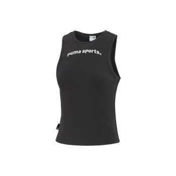 PUMA Tank Tops Women's Black