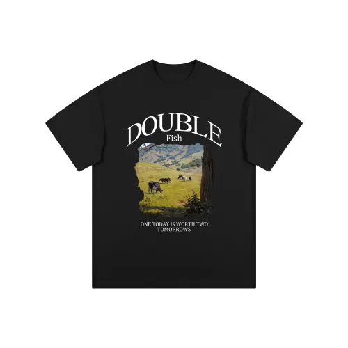 DOUBLE FISH T Shirts Unisex