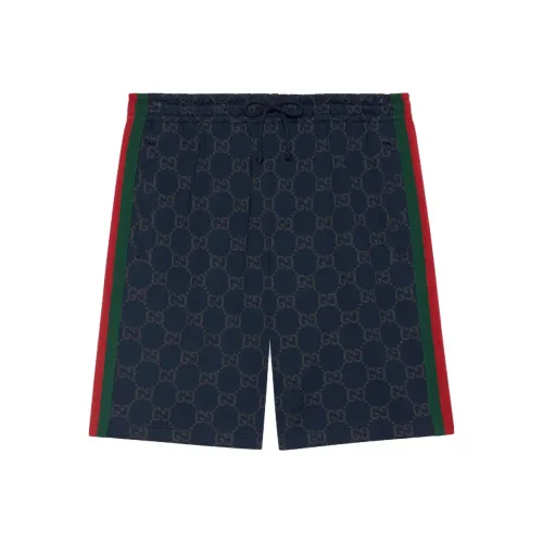 GUCCI SS24 Casual Shorts Men's Dark Blue
