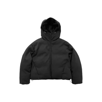 Haonanhuang Puffer Jacket Unisex Black