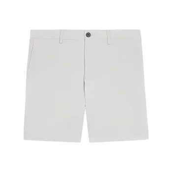 THEORY Casual Shorts Men's Gray White