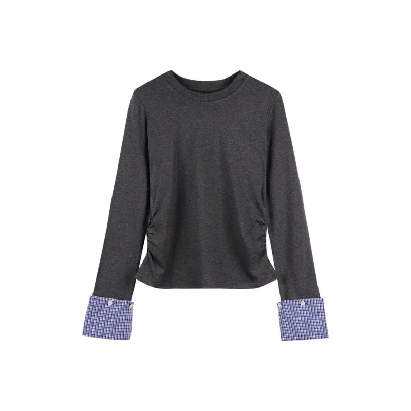 Migu T Shirts Women's Gray-0