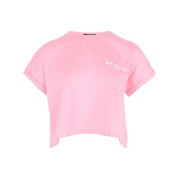BALMAIN Crop Tops Women's Pink