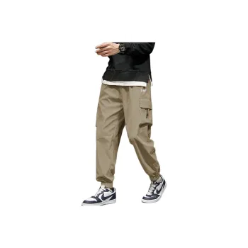 Tonlion Casual Pants Men's Tea Brown