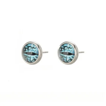 Mr. Shang Titanium Steel Stud Earrings Unisex
