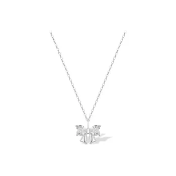 UX S999 Fine Silver Necklaces Women's