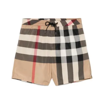 Burberry Check Swim Shorts