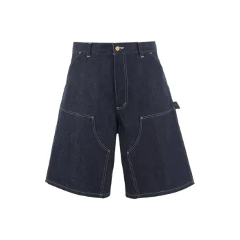 SAINT Mxxxxxx SS25 Denim Shorts Unisex Blue