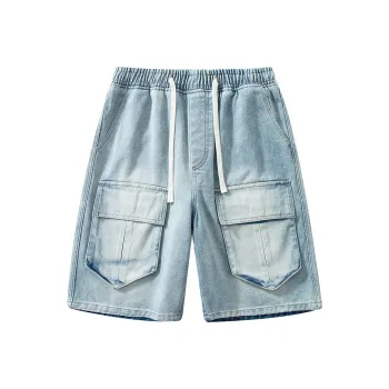 NVRFRGT Denim Shorts Unisex
