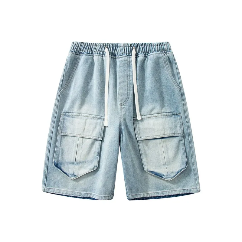NVRFRGT Denim Shorts Unisex-0