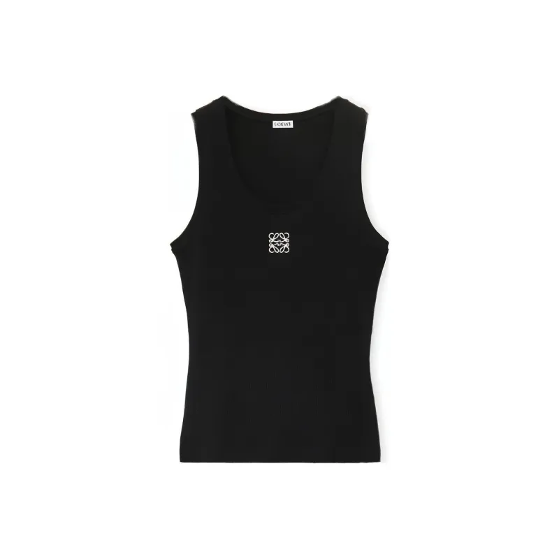 LOEWE Anagram Tank Top 'Black'-0