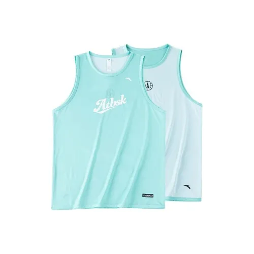 Anta Basketball Jerseys Men's Green