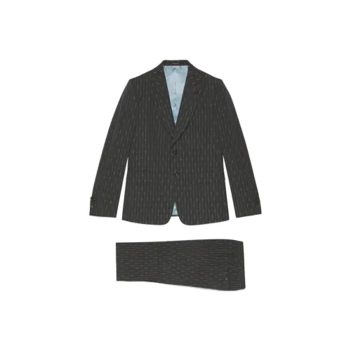 Gucci Playsuit mit Logo Dark Gray