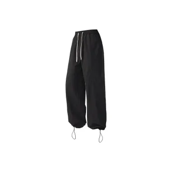 ADOONGA Casual Pants Unisex Black