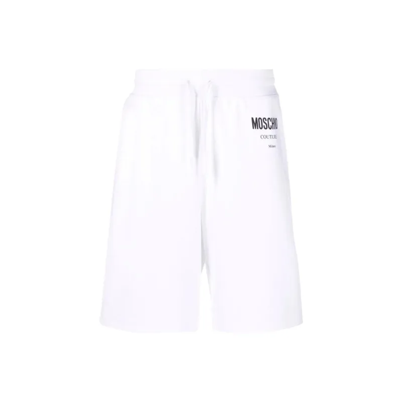 MOSCHINO Sports Shorts Men White-0