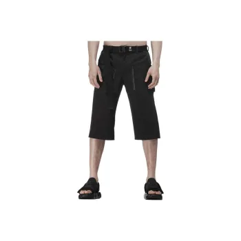 NORVINCY Outdoor Sports Elastic Trendy Badge Embossed Casual Shorts Unisex